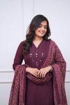 Dupatta Pant Set