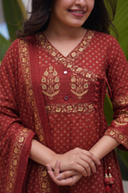 Dupatta Pant Set