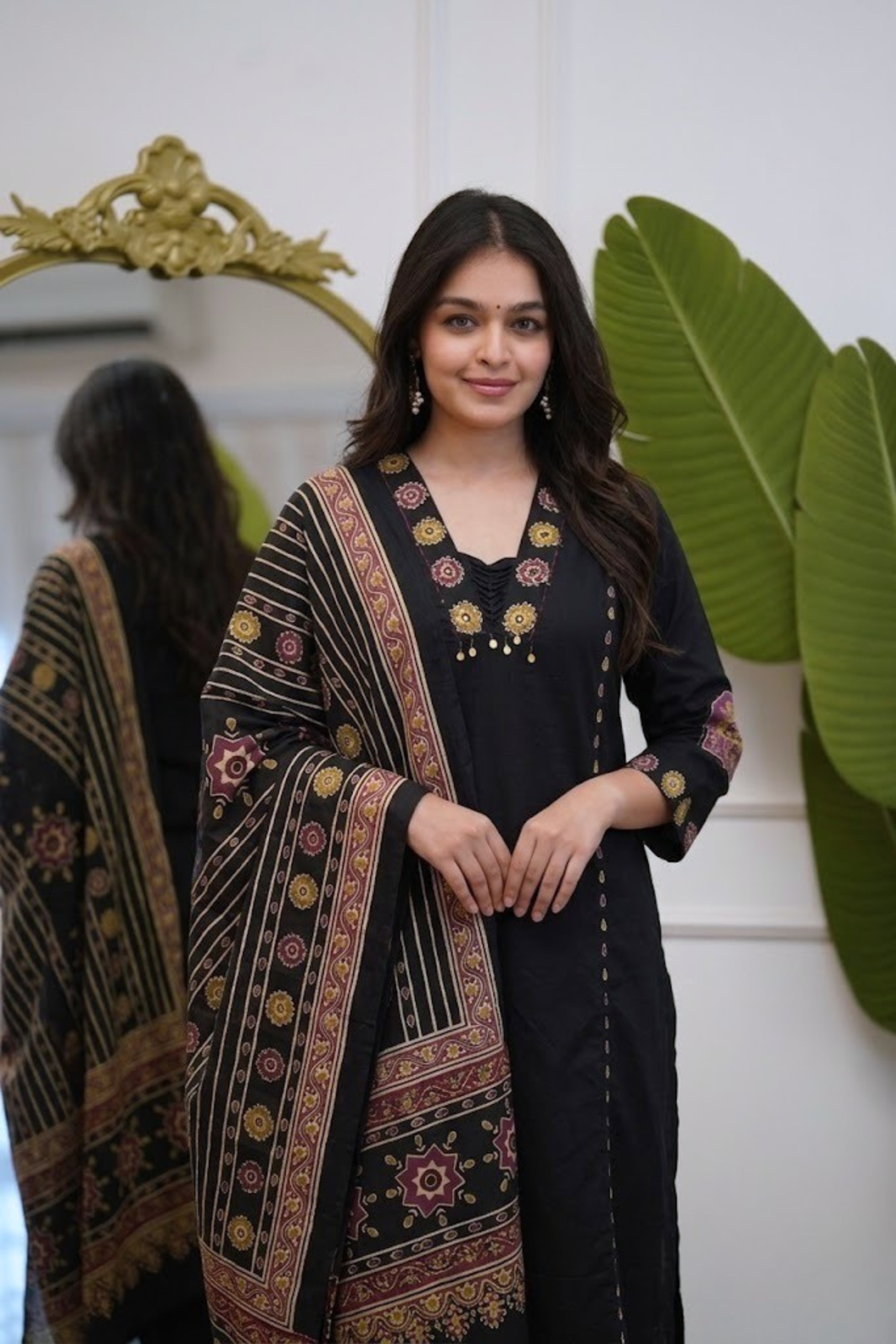 Dupatta Pant Set