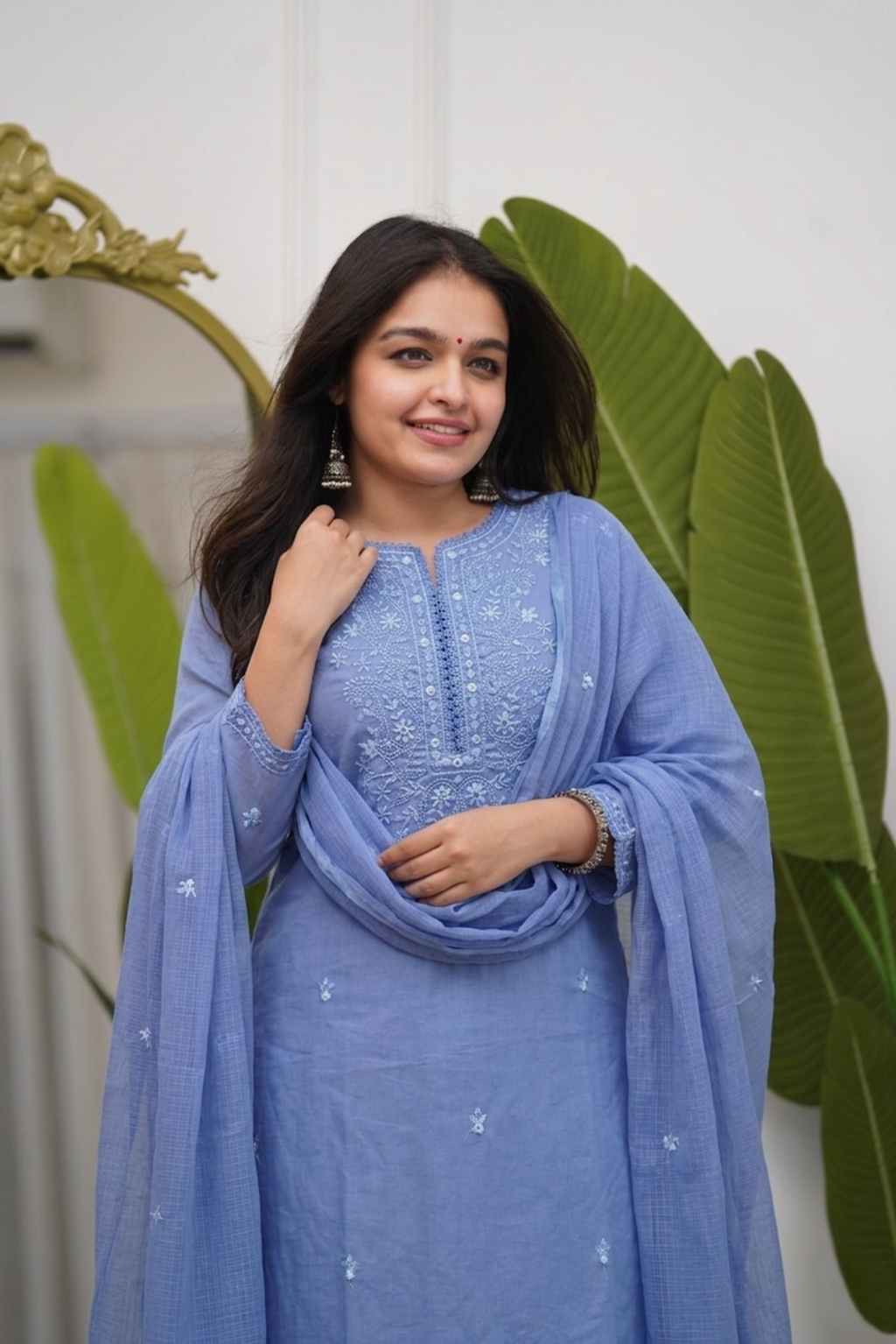 Dupatta Pant Set