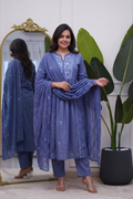 Dupatta Pant Set
