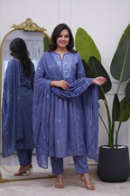 Dupatta Pant Set