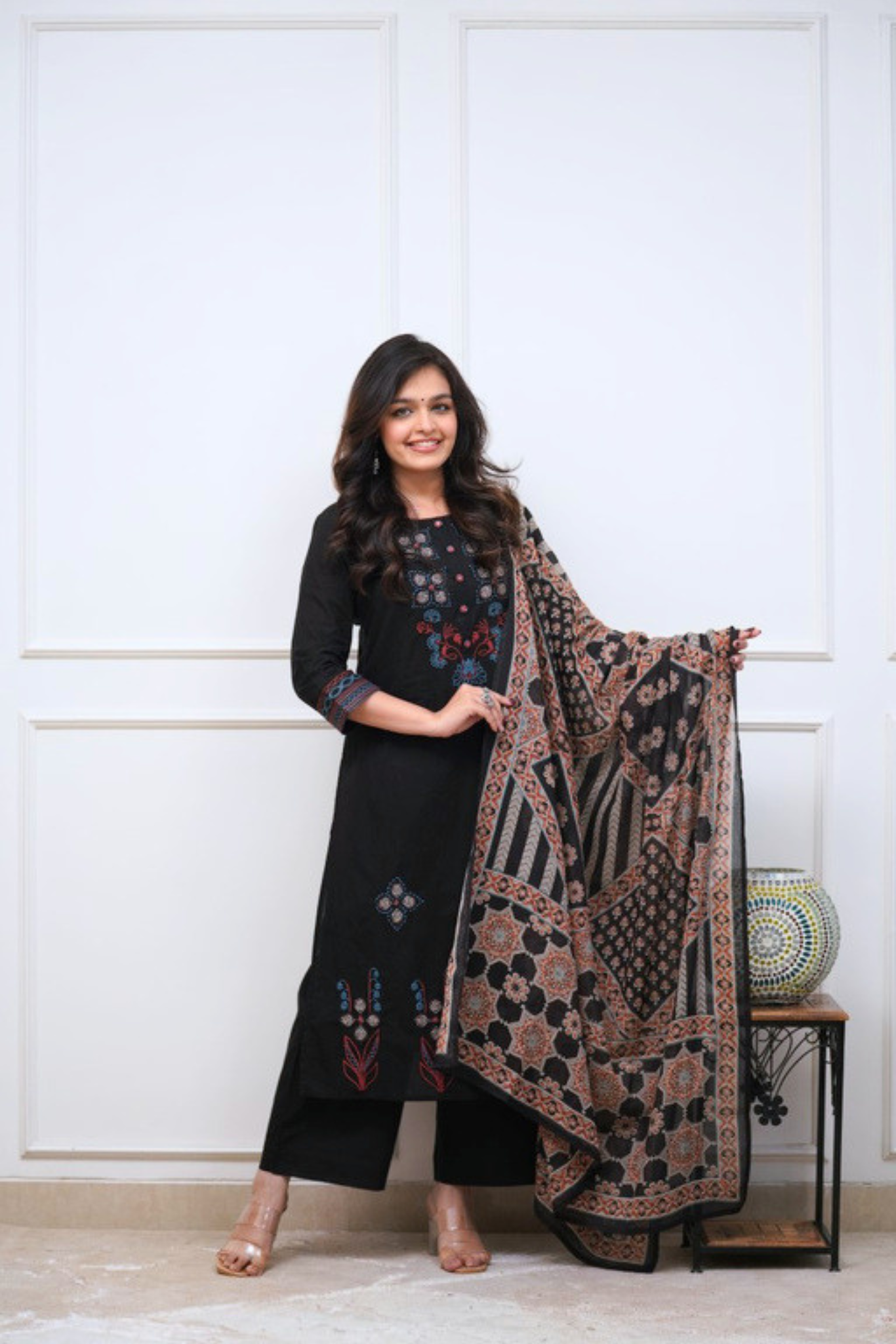 Dupatta Pant Set
