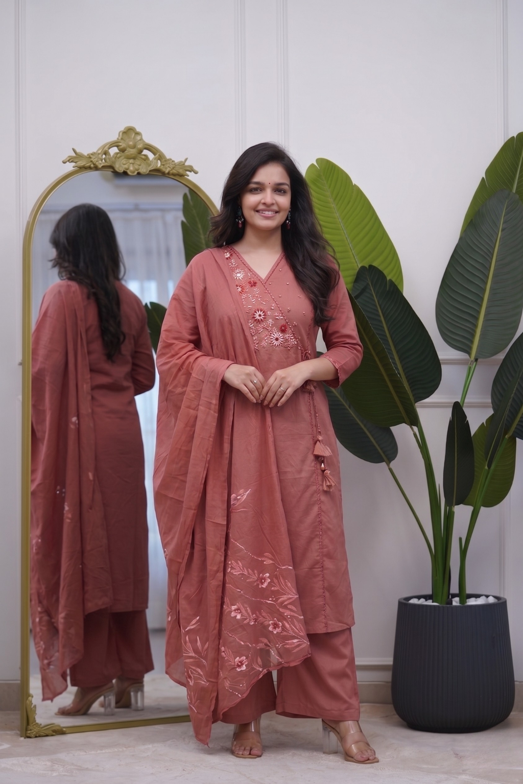 Dupatta Pant Set