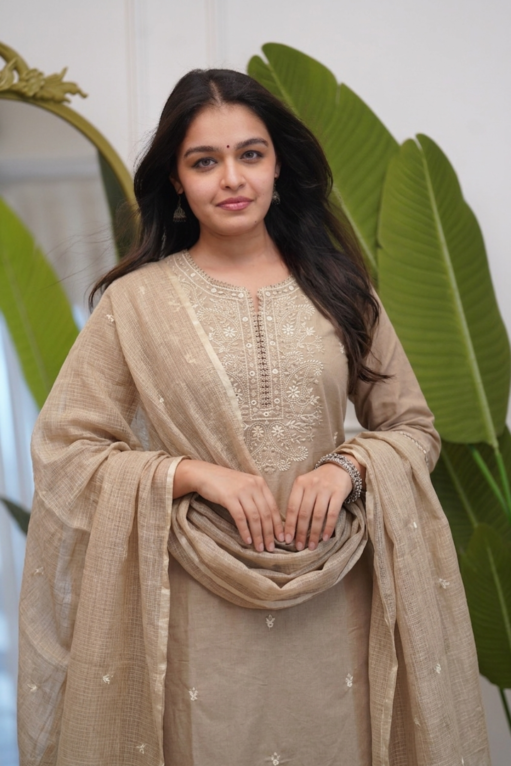 Dupatta Pant Set
