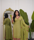 Dupatta Pant Set