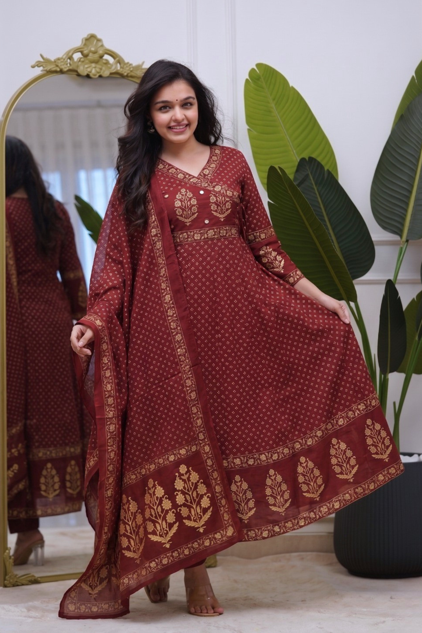 Dupatta Pant Set