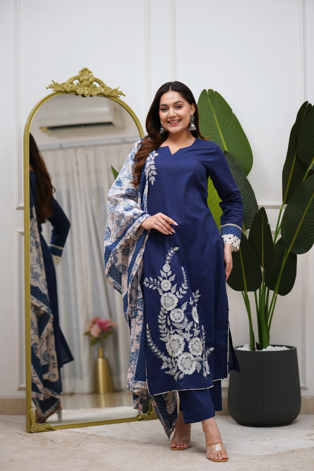 Dupatta Pant Set