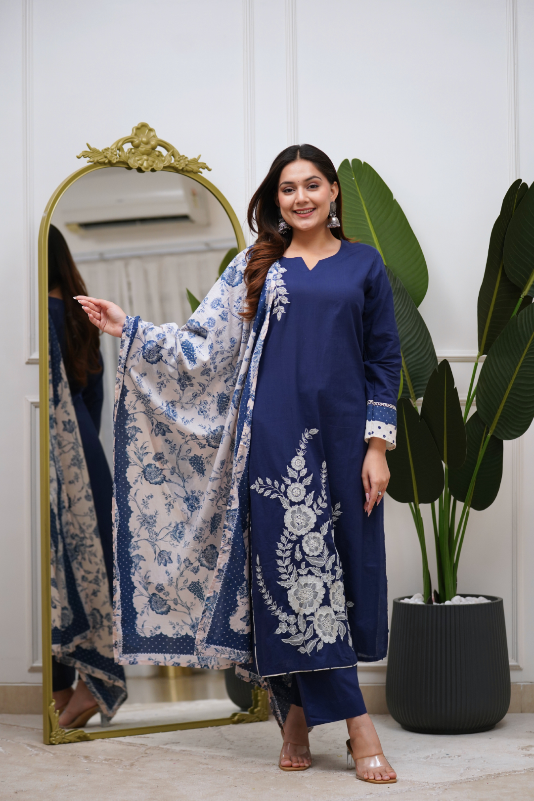 Dupatta Pant Set