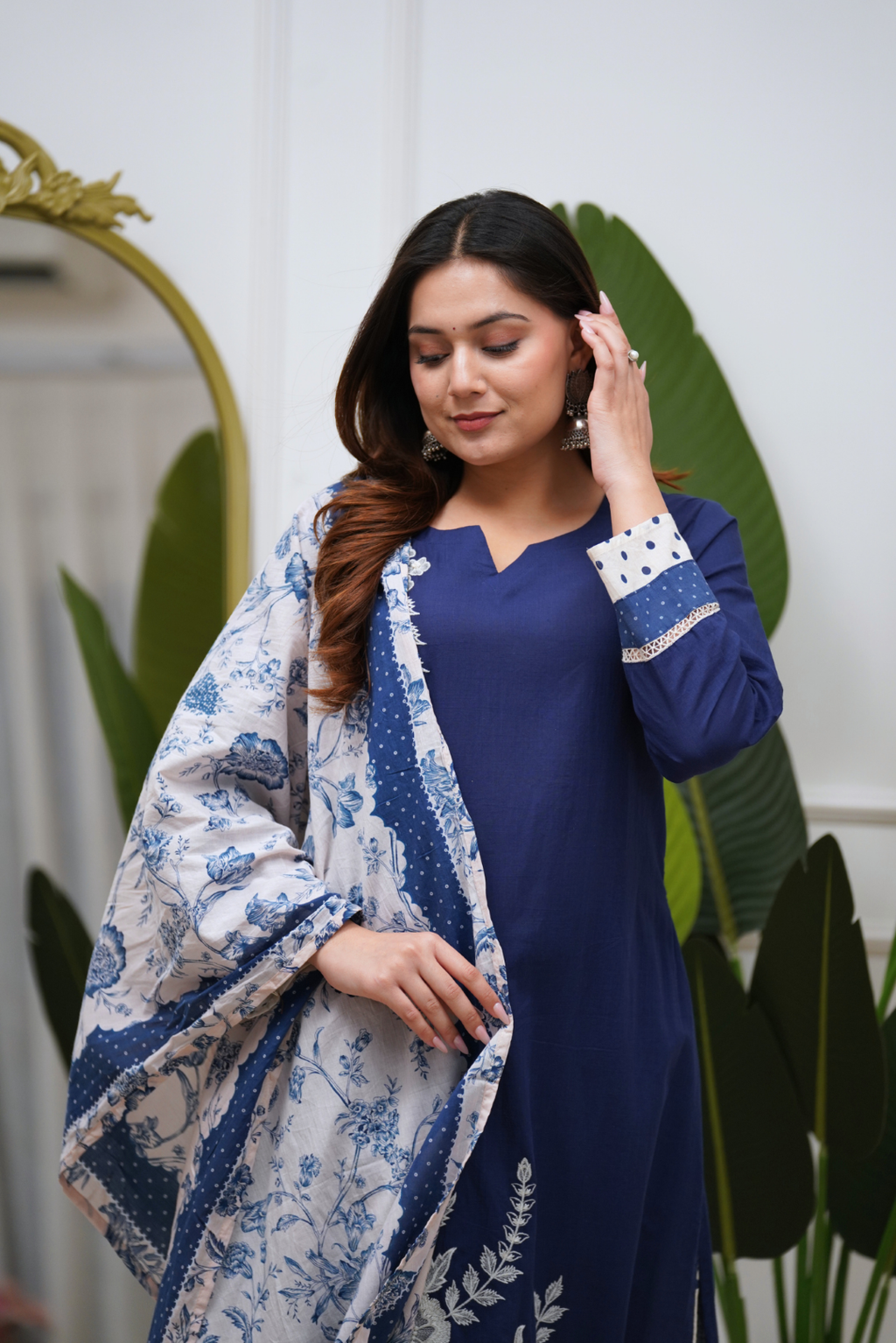 Dupatta Pant Set