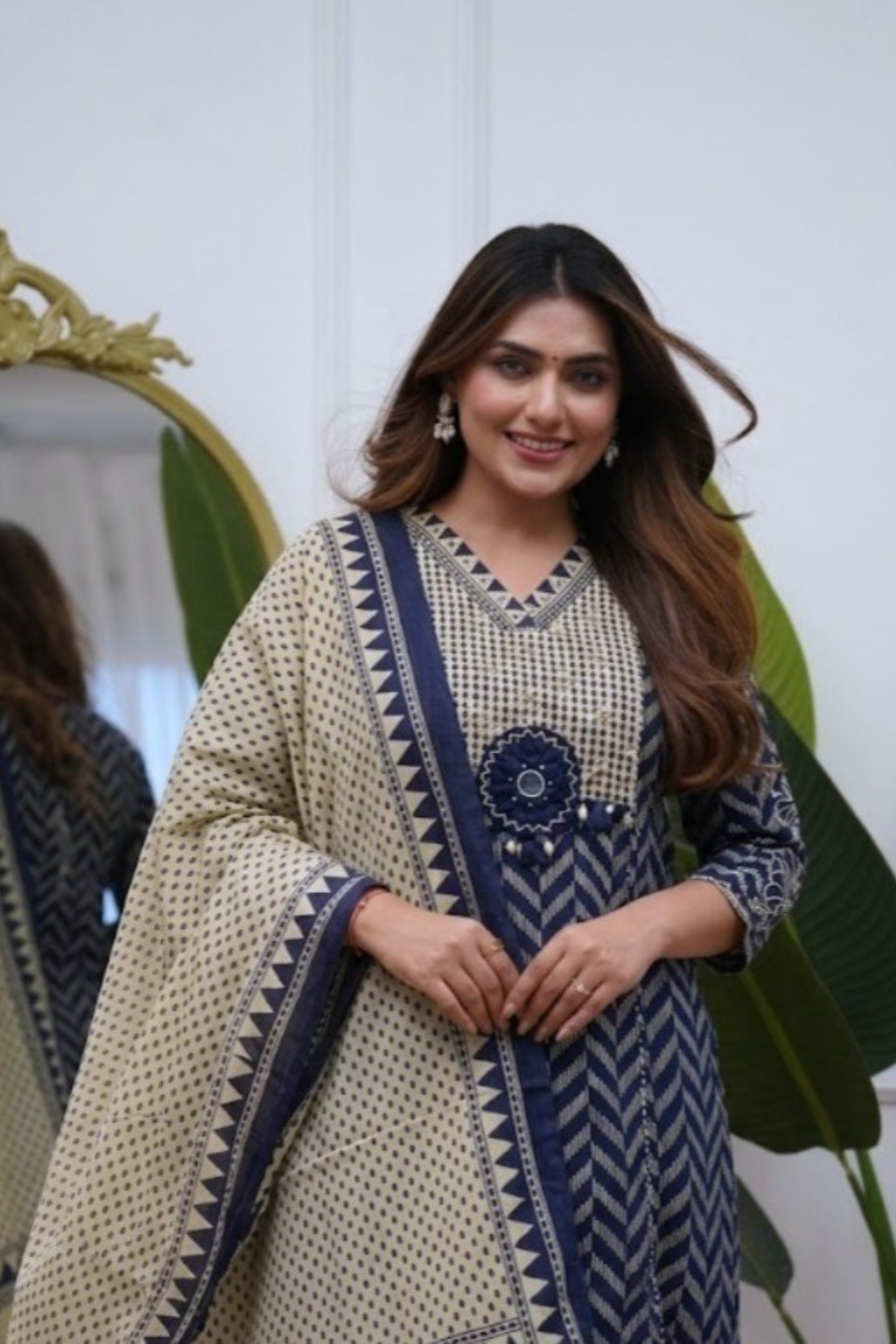 Dupatta Pant Set