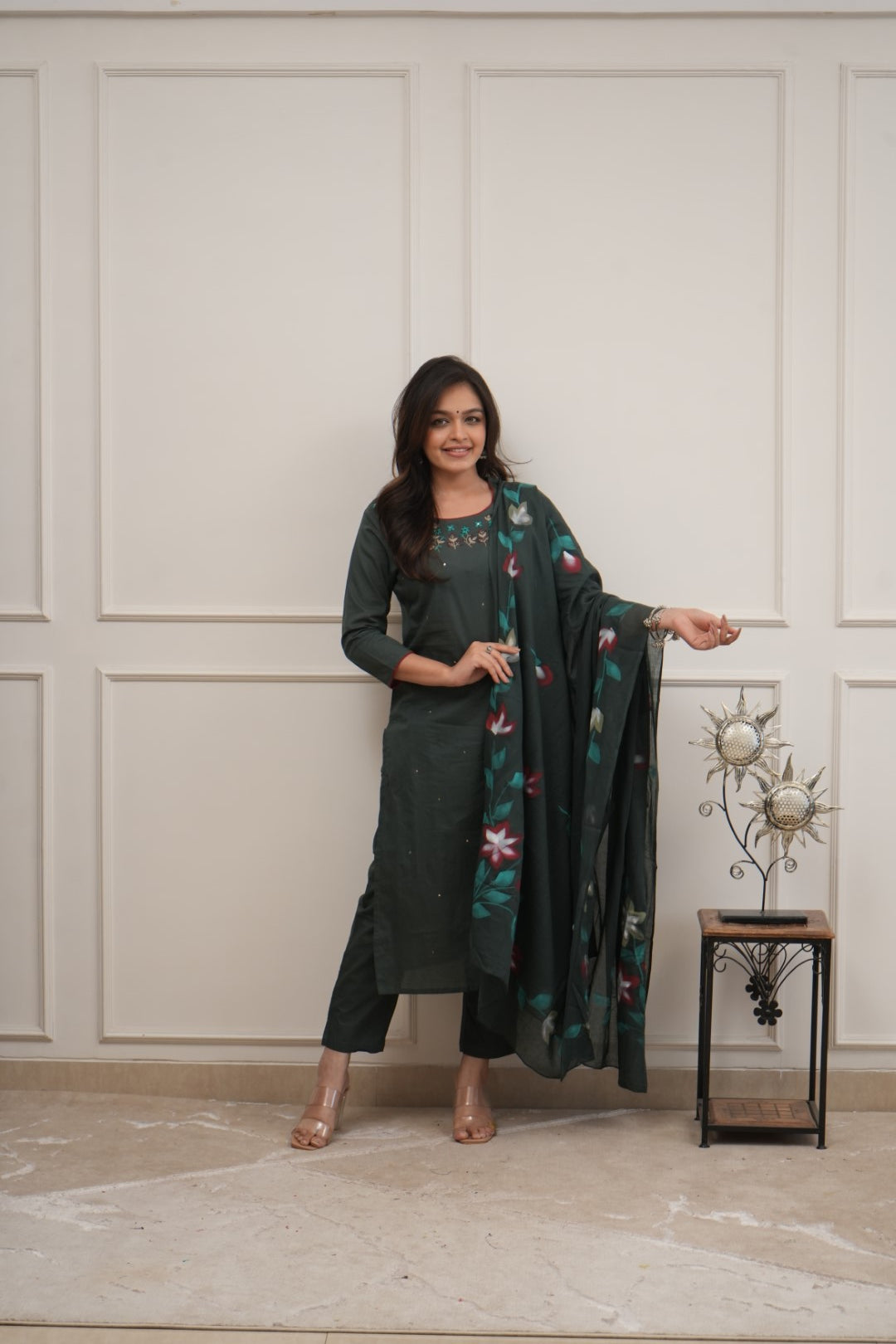 Dupatta Pant Set