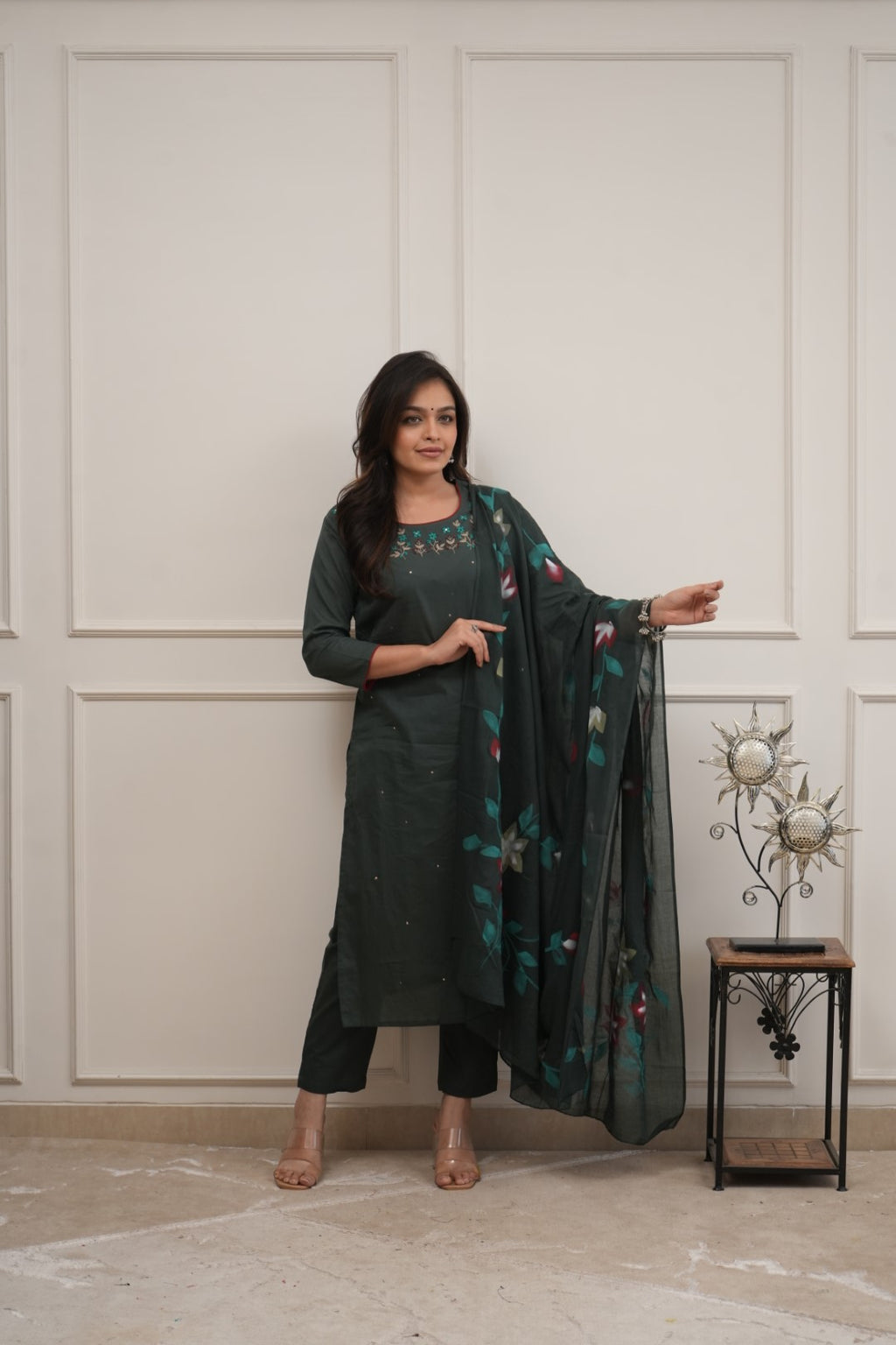 Dupatta Pant Set