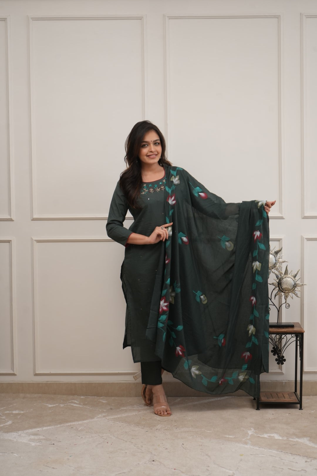 Dupatta Pant Set