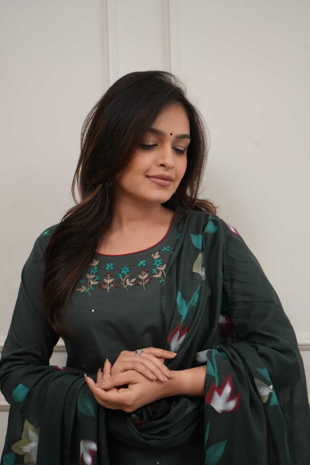 Dupatta Pant Set