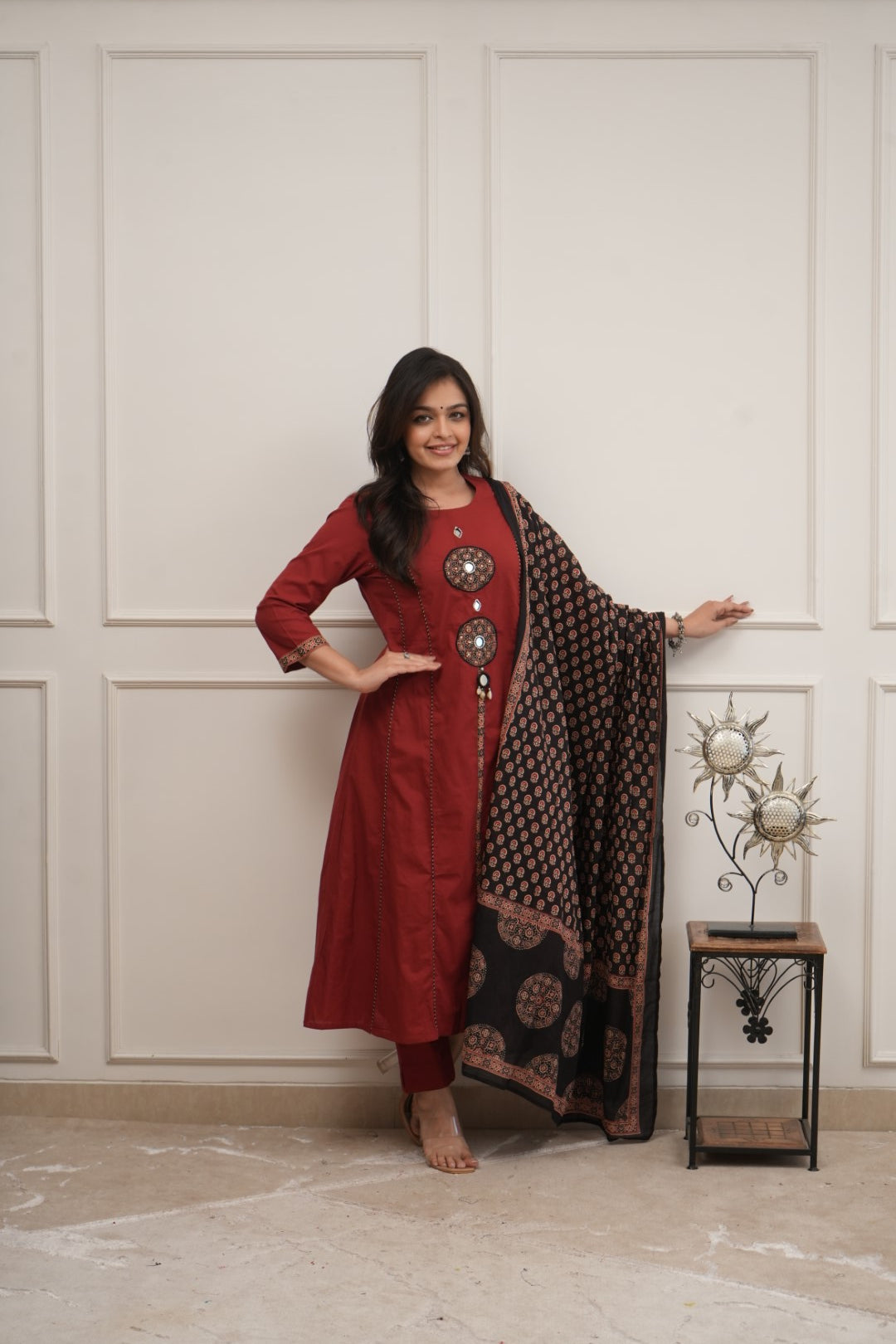 Dupatta Pant Set