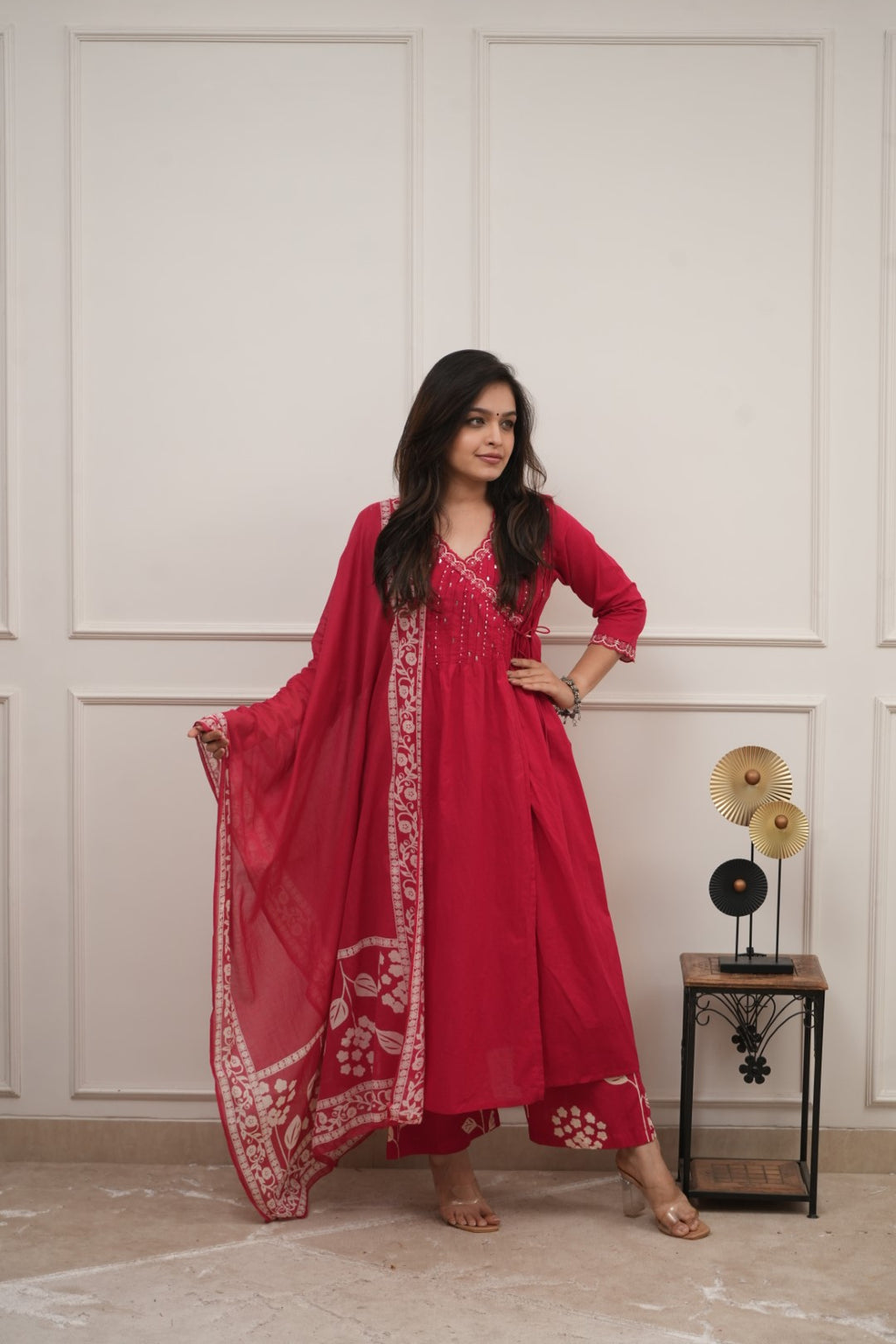 Dupatta Pant Set