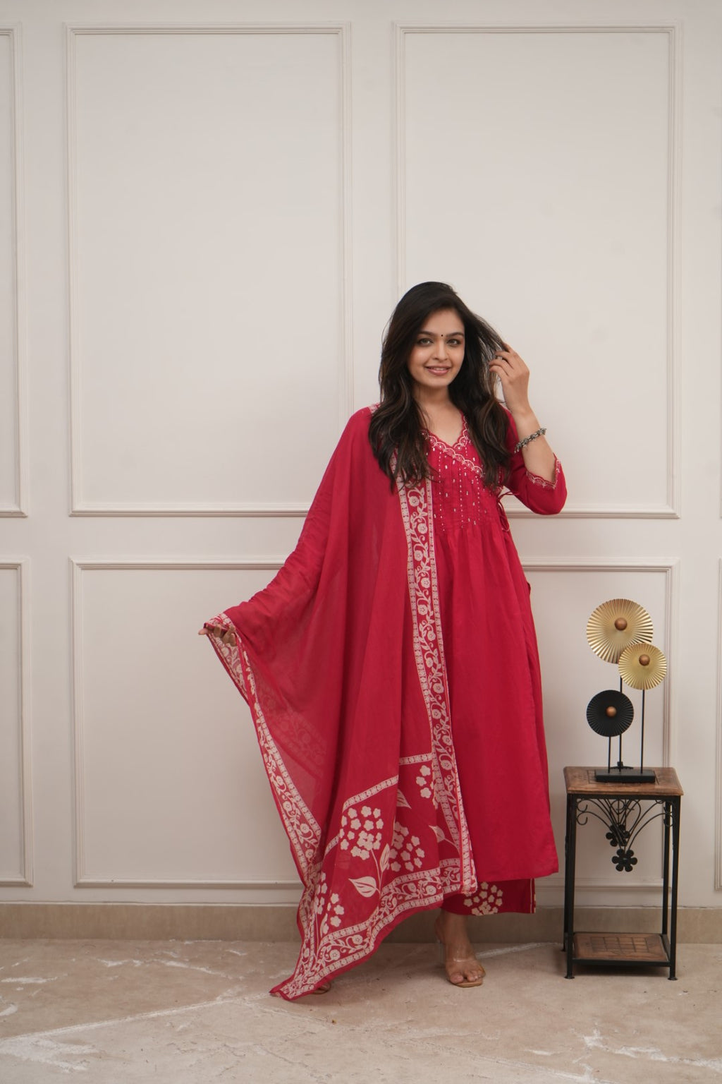 Dupatta Pant Set