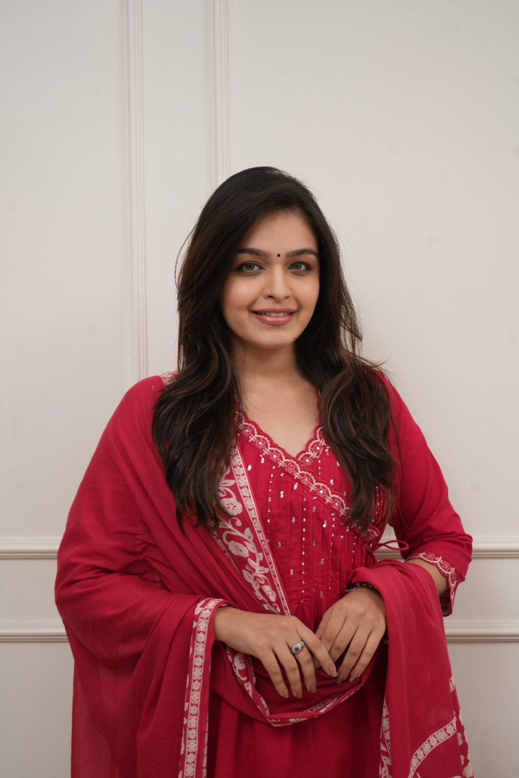 Dupatta Pant Set