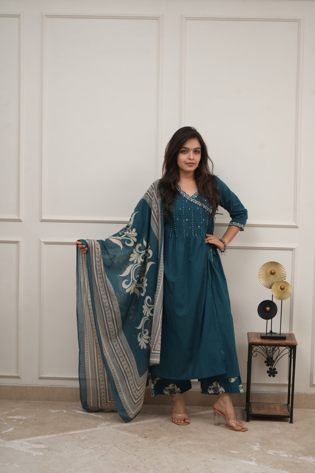Dupatta Pant Set