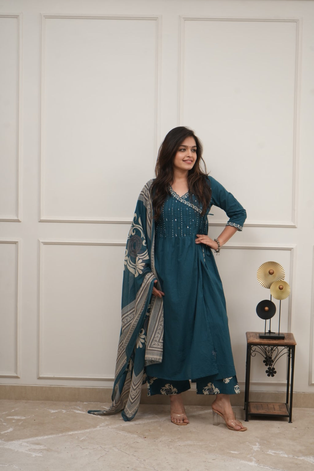 Dupatta Pant Set