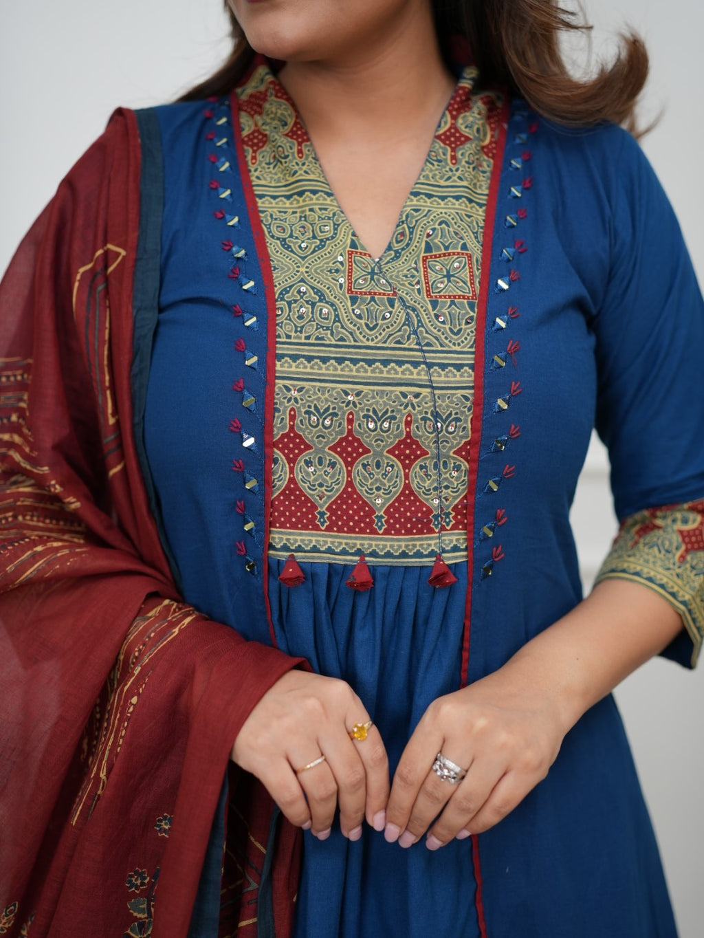Dupatta Pant Set