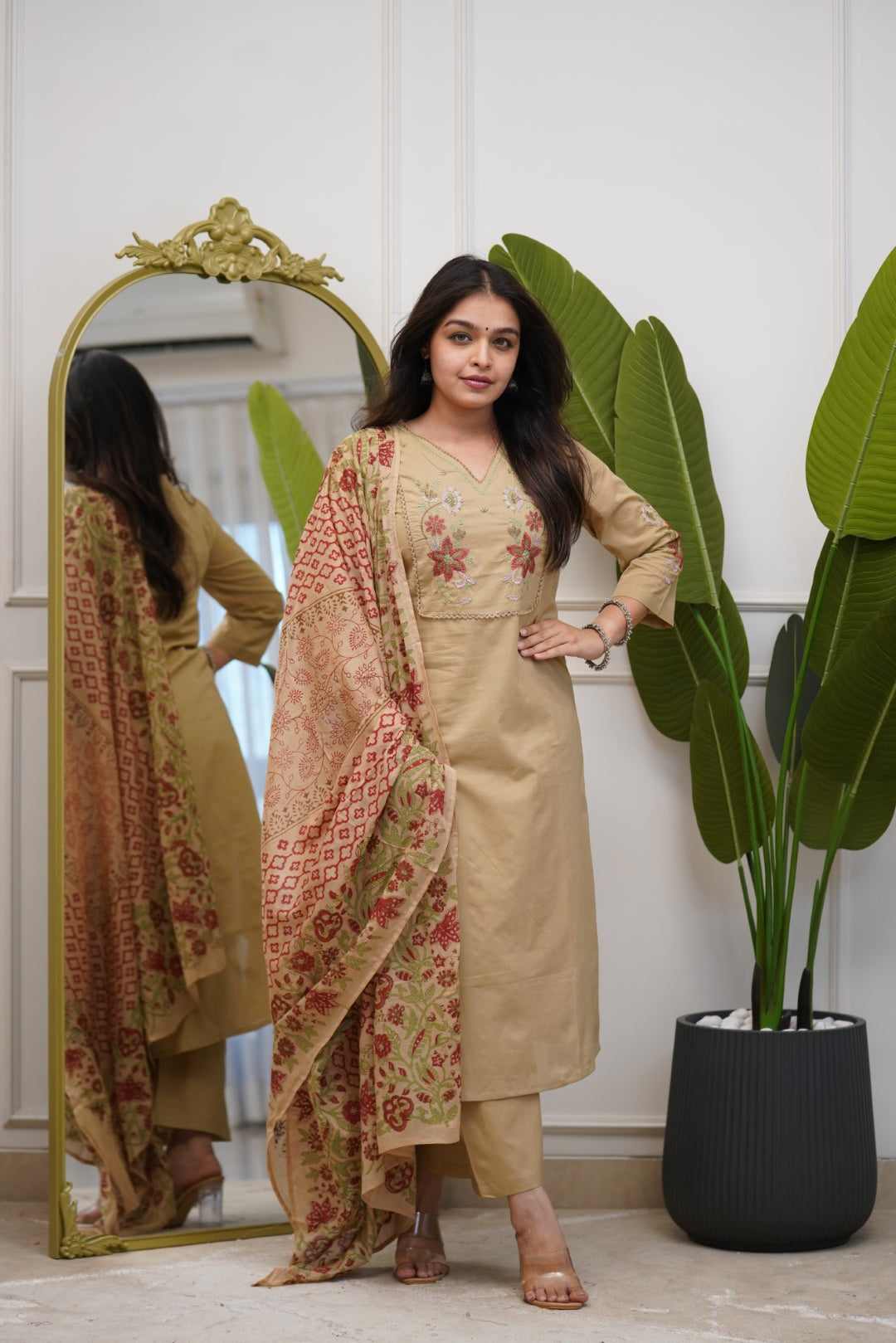 Dupatta Pant Set