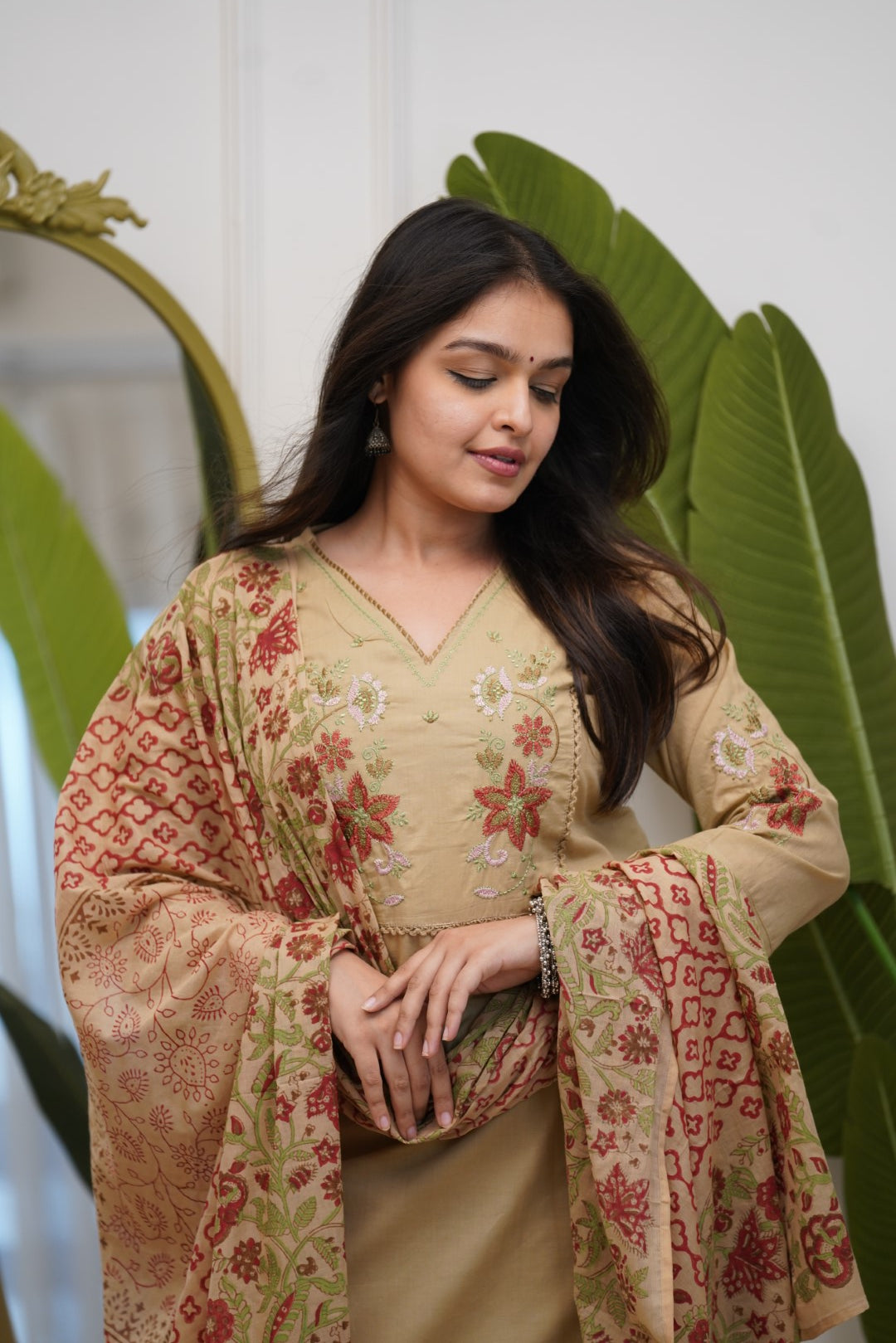 Dupatta Pant Set