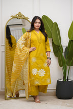 Dupatta Pant Set