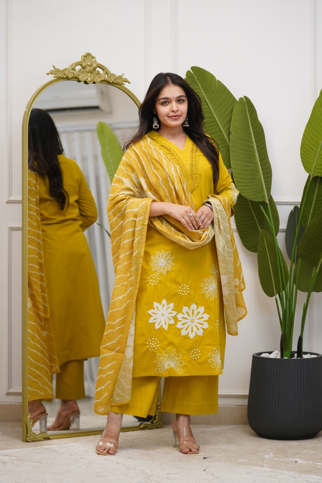 Dupatta Pant Set