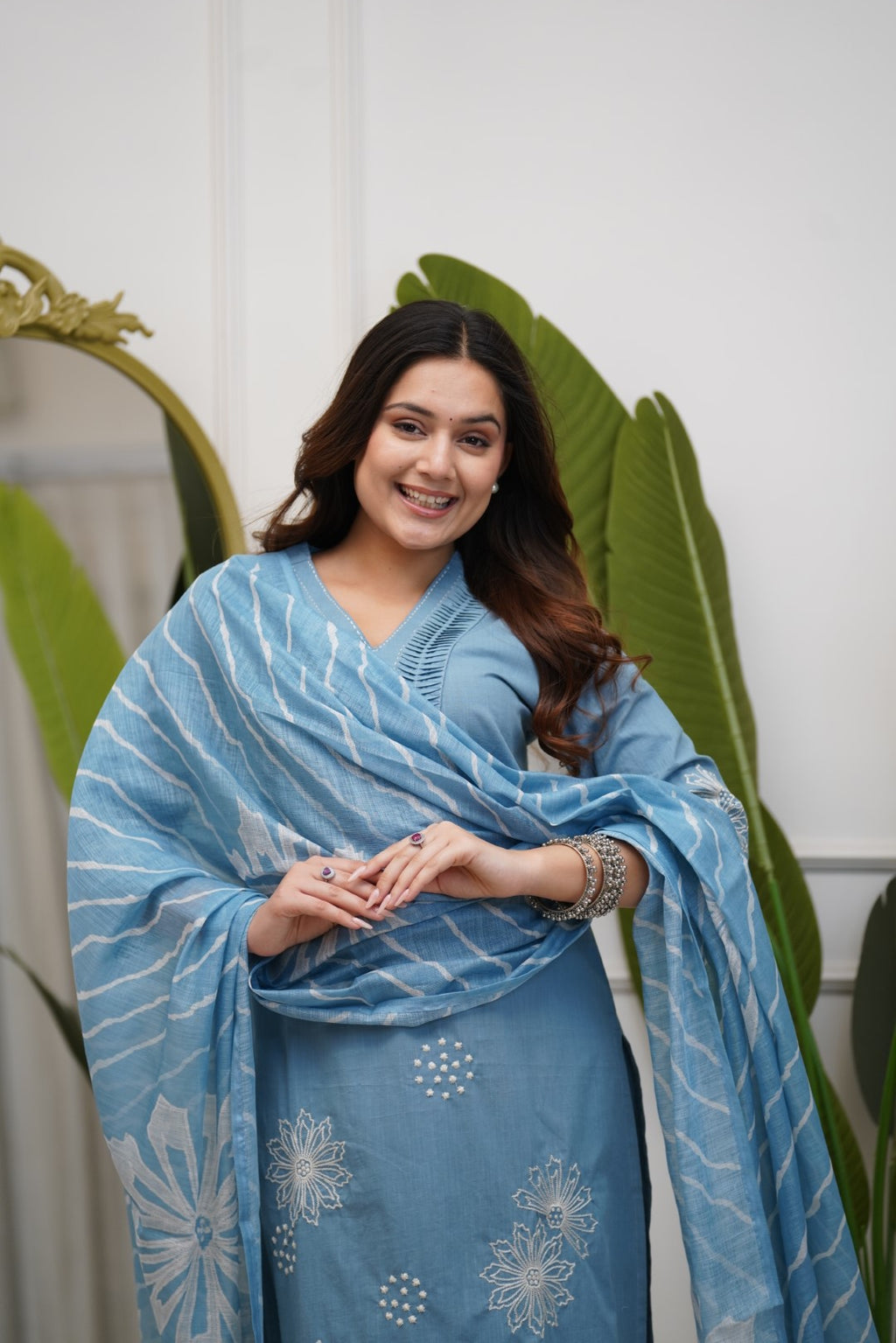 Dupatta Pant Set
