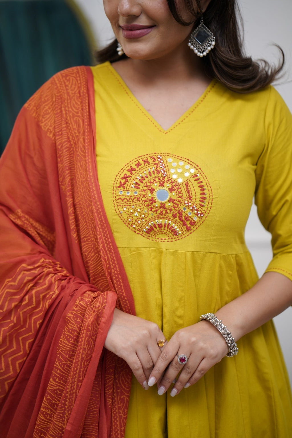 Dupatta Pant Set