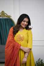Dupatta Pant Set