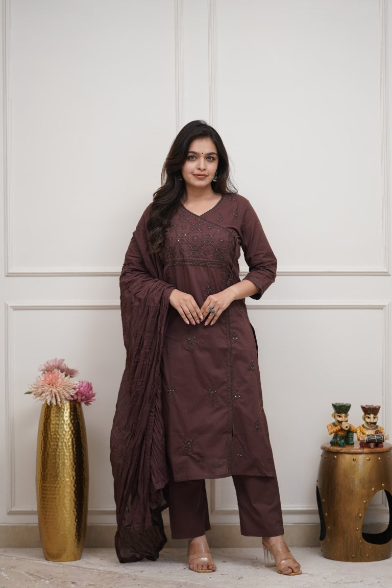 Dupatta Pant Set