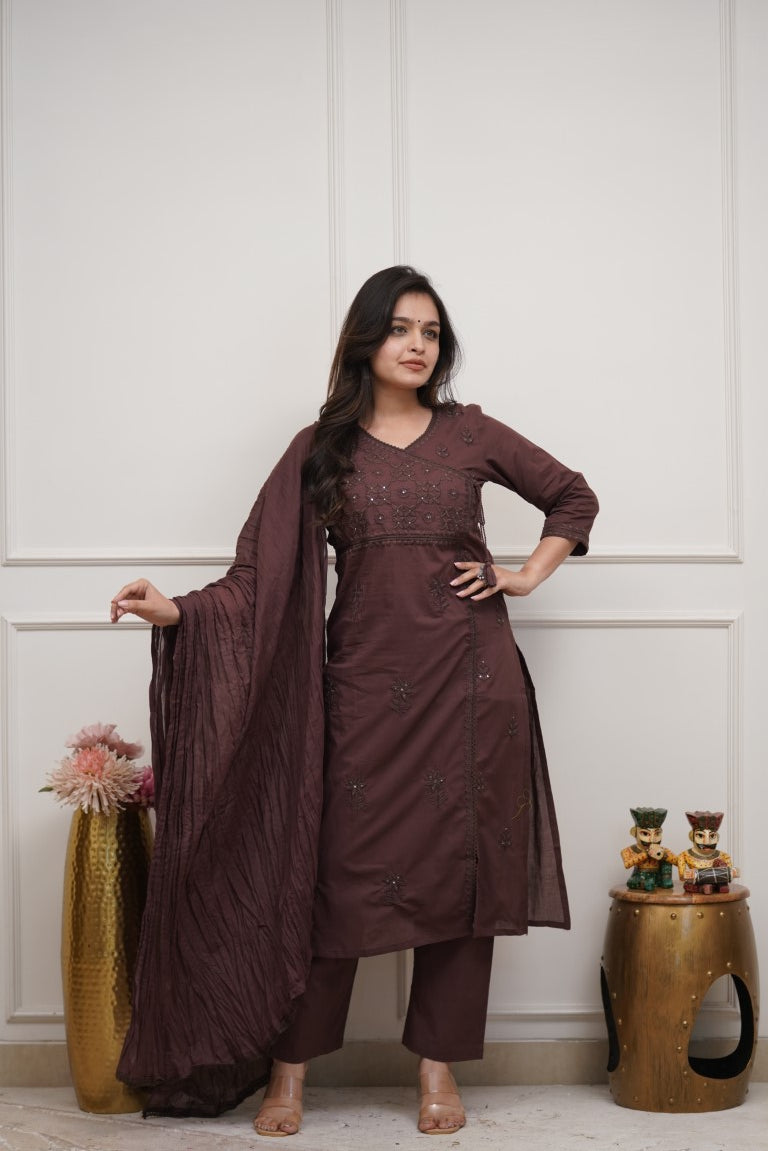 Dupatta Pant Set