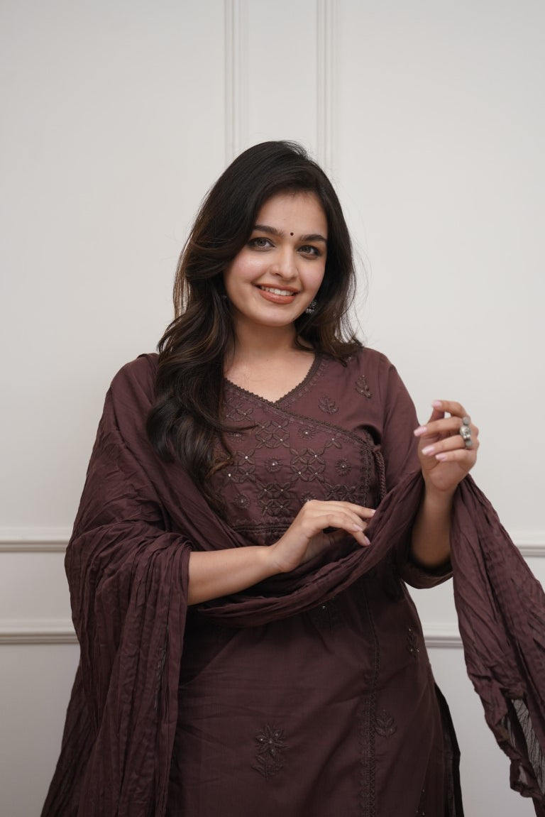 Dupatta Pant Set
