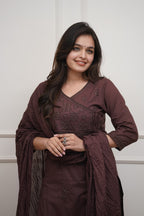 Dupatta Pant Set