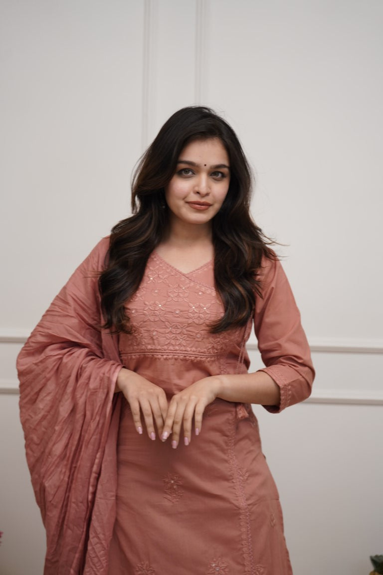 Dupatta Pant Set