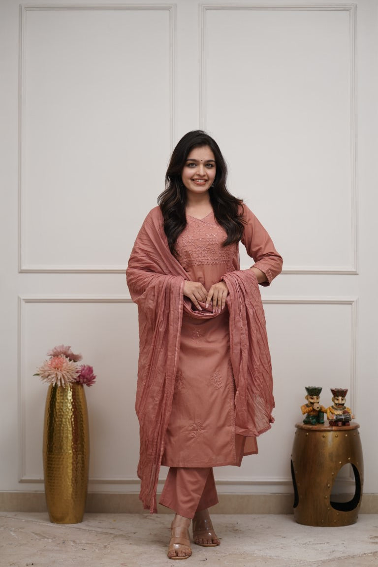 Dupatta Pant Set