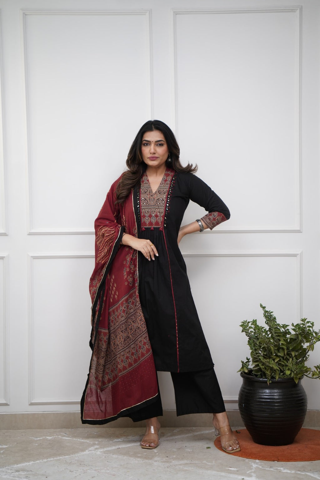 Dupatta Pant Set