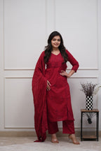 Dupatta Pant Set