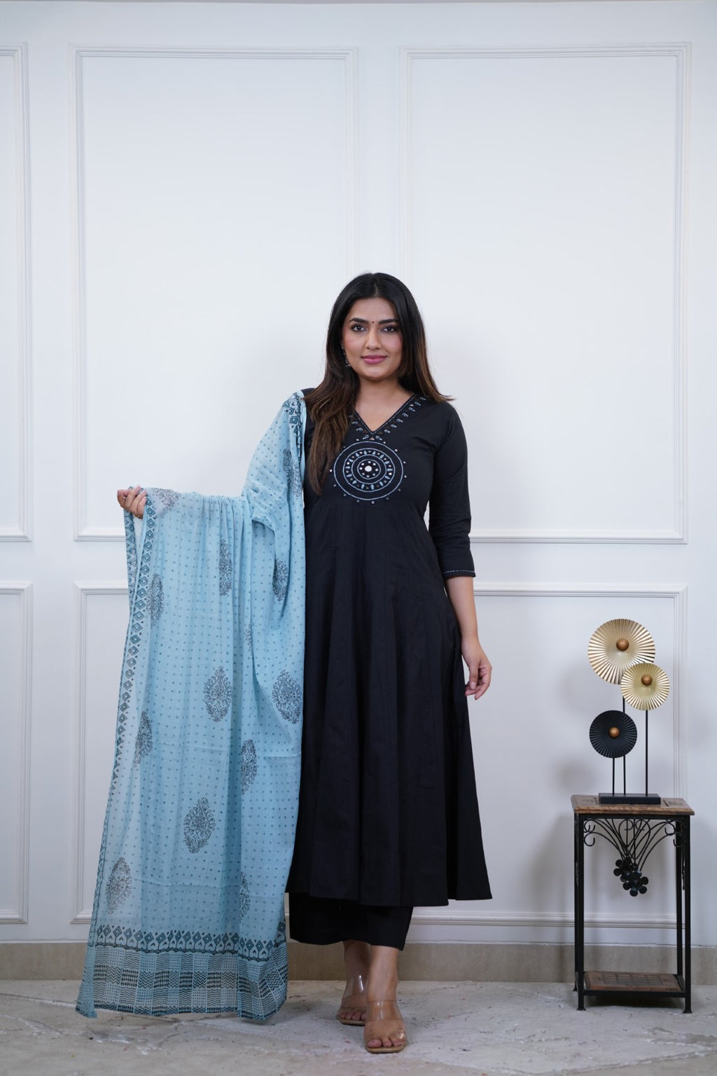 Dupatta Pant Set