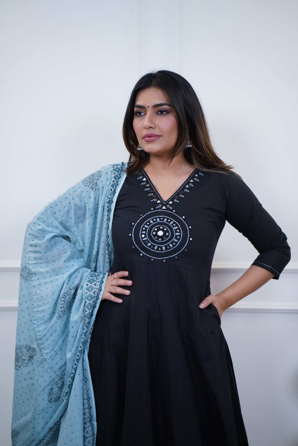 Dupatta Pant Set