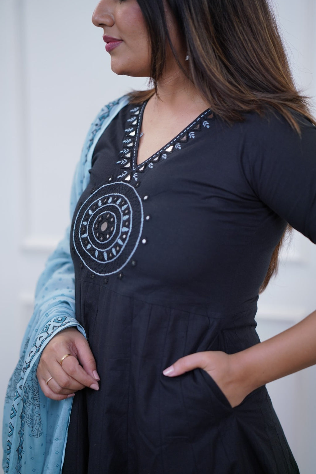Dupatta Pant Set