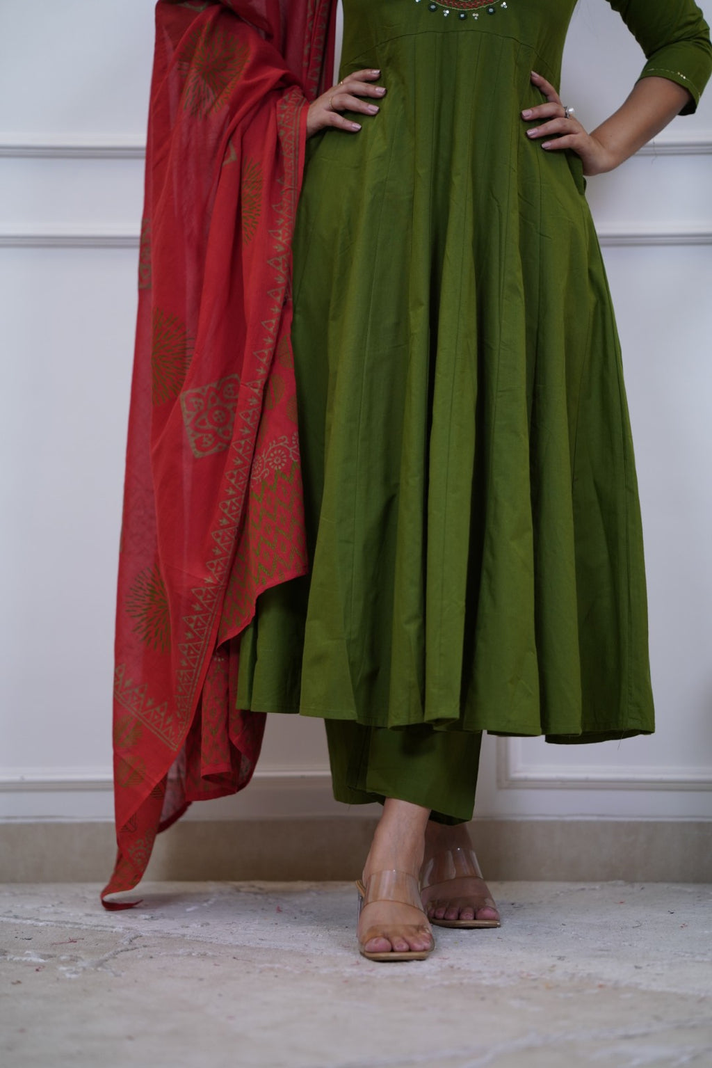 Dupatta Pant Set