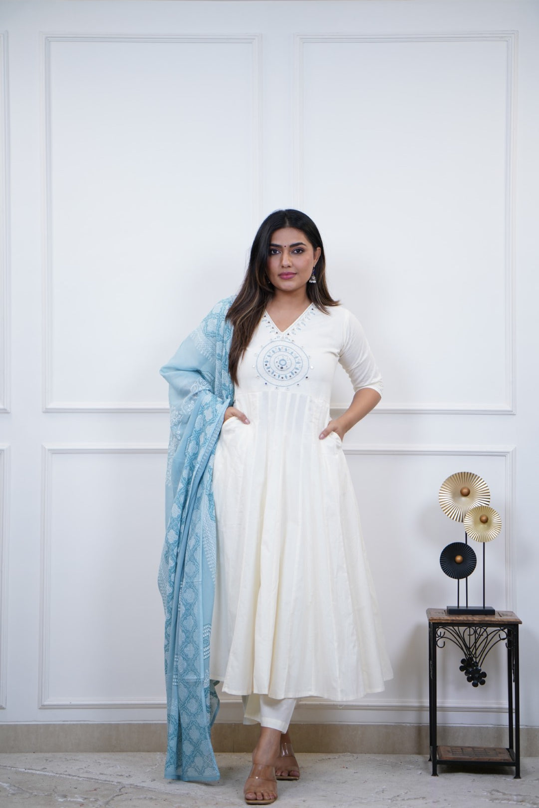 Dupatta Pant Set