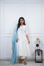 Dupatta Pant Set