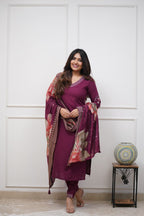 Dupatta Pant Set