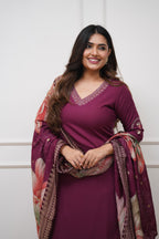 Dupatta Pant Set