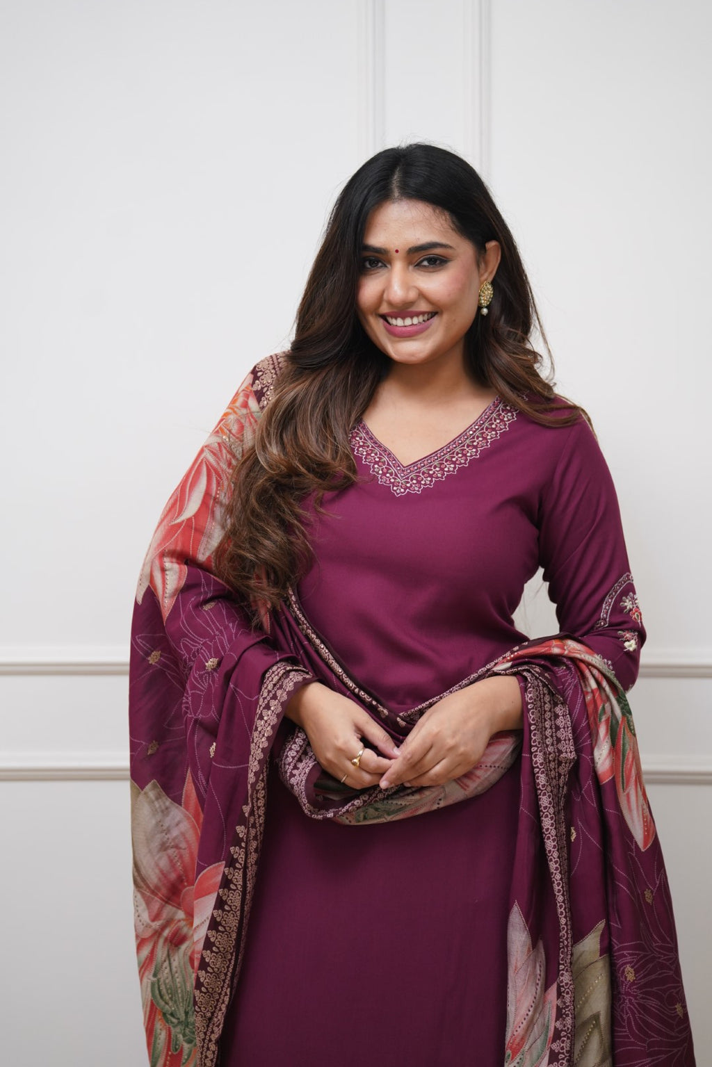 Dupatta Pant Set
